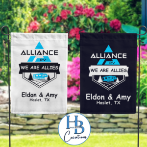 ALLIANCE RV WE ARE ALLIES GARDEN FLAG