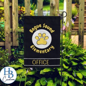 BOGUE SOUND ELEMENTARY GARDEN FLAG