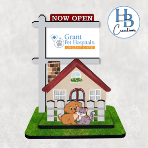 Vet/Pet Clinic Business Card Holder